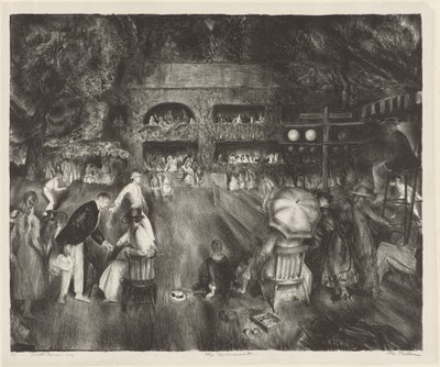 Turnuva, 1920. by George Wesley Bellows