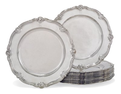 Yemek Tabakları, Leinster Servisi by George Wickes
