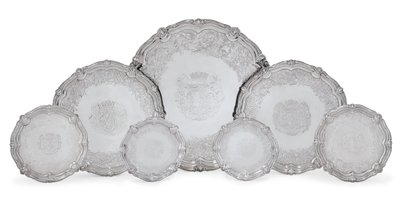 Salvers, Leinster Servisi by George Wickes