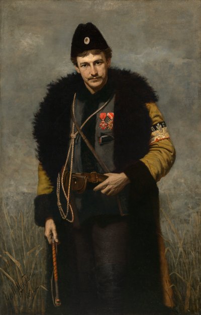 Francis Davis Millet, 1878. by George Willoughby Maynard