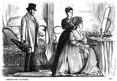 Ağırlaştırıcı Flippancy, 1870 1891. by George du Maurier