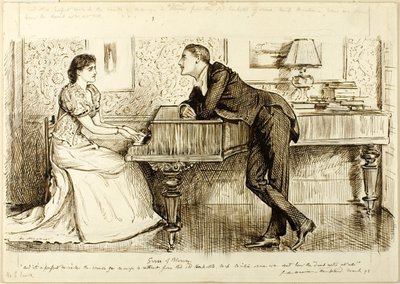 Blarney koruları by George du Maurier