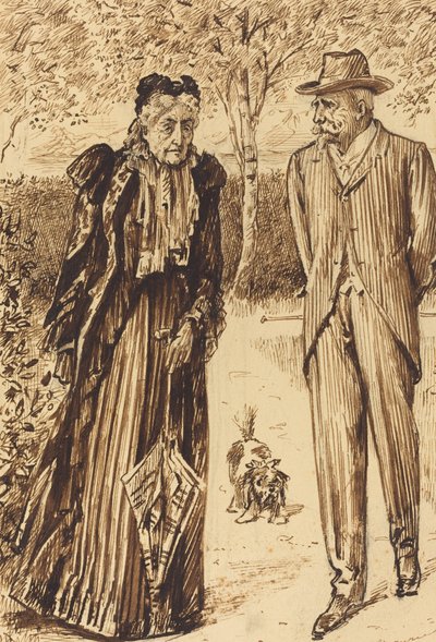 "Olan Kadın" by George du Maurier