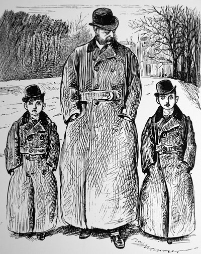 şilin telgrafı by George du Maurier