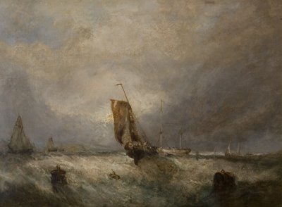 Deniz manzarası, c.1840 by George the Elder after Chambers