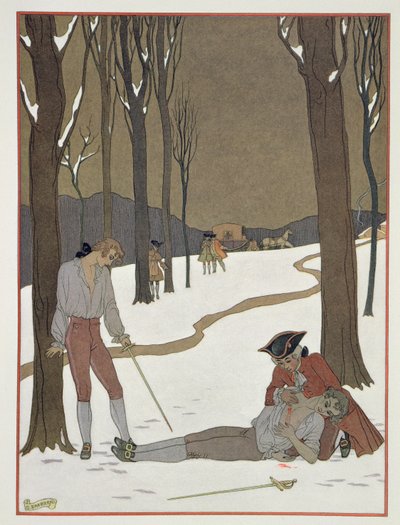 Valmont ve Danceny arasındaki Düello, 1920