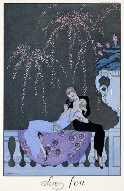 Ateş, Paul Verlaine (1844-96) 1924 tarafından 