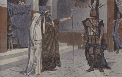 Briseis (renkli taş) by Georges (after) Rochegrosse
