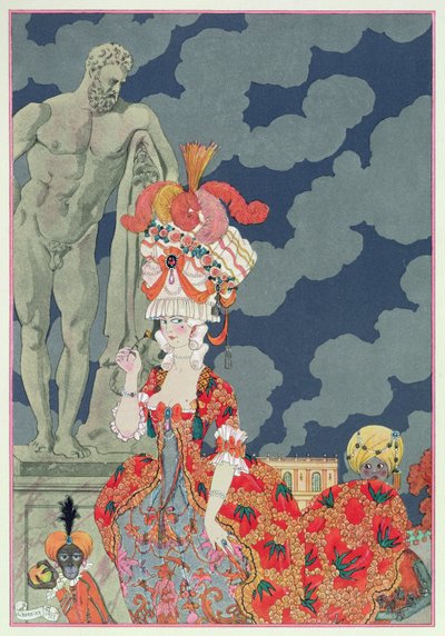 Modanın zirvesinde by Georges Barbier