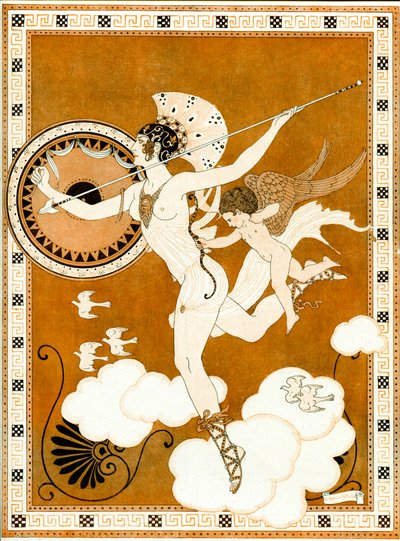 Amazon 1916 (Stencil) by Georges Barbier