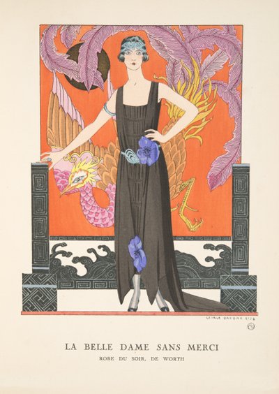 Moda Tabak Koleksiyonundan La Belle Dame Sans Merci by Georges Barbier
