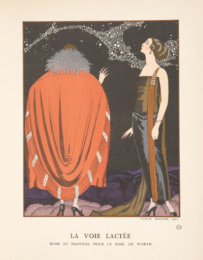 Moda Tabak Koleksiyonundan Samanyolu by Georges Barbier