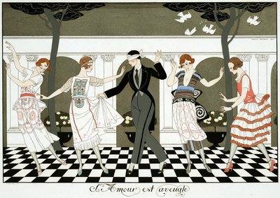 Aşkın gözü kördür by Georges Barbier