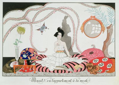 Gece yarısı! veya Şık Daire by Georges Barbier