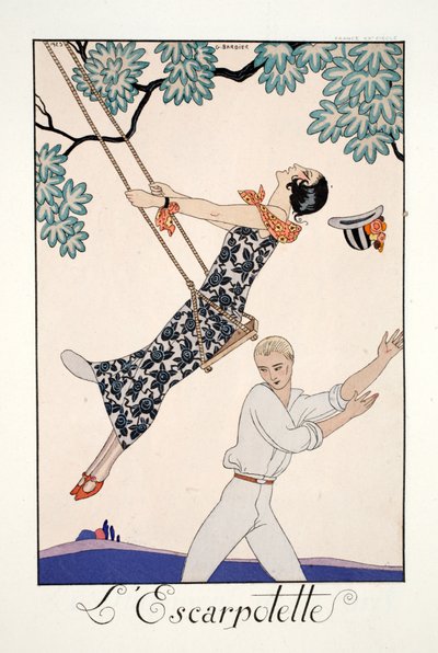 Salıncak by Georges Barbier