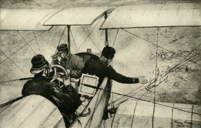Büyük Savaşta Dördüncü Kol: Fransız Hava keşifleri iş başında, Birinci Dünya Savaşı, 1914-1918, c1920. by Georges Bertin Scott
