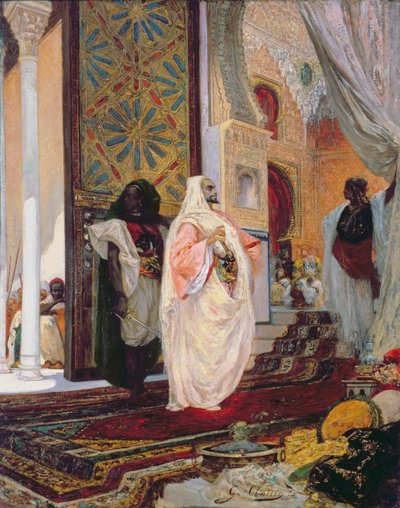 Hareme girmek by Georges Clairin