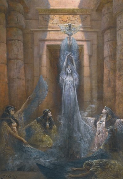 Tanrıça Neith by Georges Clairin
