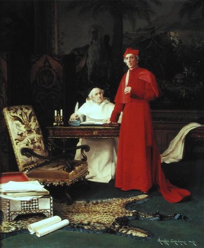 İlham Arayışı (panelde yağ) by Georges Croegaert