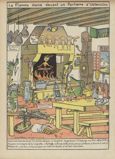 Le Rire için İllüstrasyon by Georges Delaw