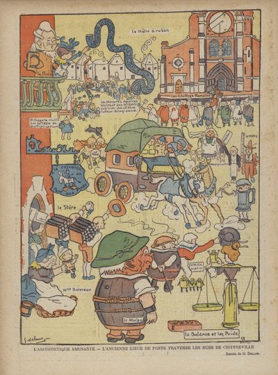 Le Rire için İllüstrasyon by Georges Delaw