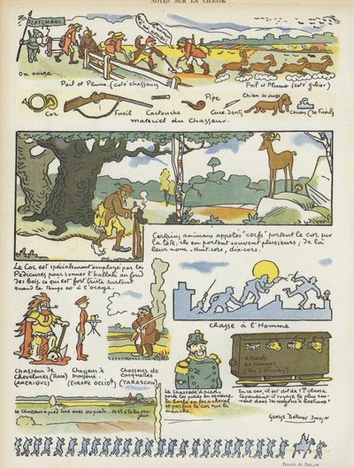 Le Rire için İllüstrasyon by Georges Delaw
