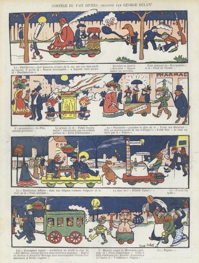 Le Rire için İllüstrasyon by Georges Delaw