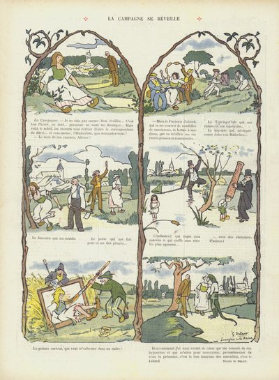Le Rire için İllüstrasyon by Georges Delaw