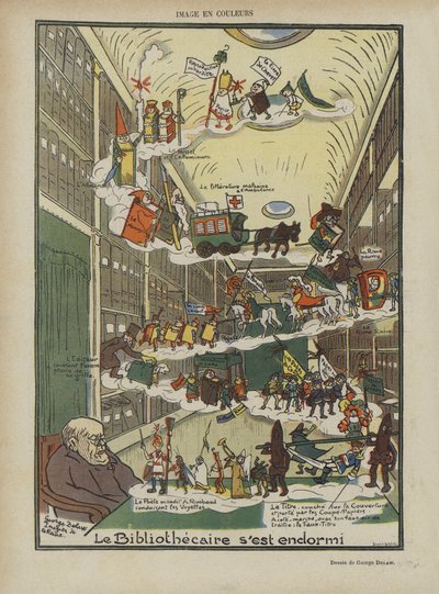Le Rire için İllüstrasyon by Georges Delaw