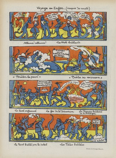 Le Rire için İllüstrasyon by Georges Delaw