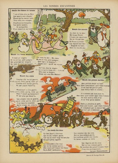 Le Rire için İllüstrasyon by Georges Delaw