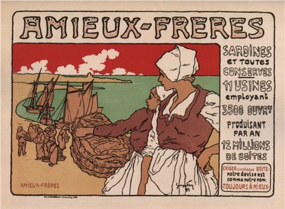 Dost Kardeşler Posteri, 1899 by Georges Fay