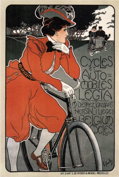 Döngüler Otomobiller Legia, 1898 by Georges Gaudy