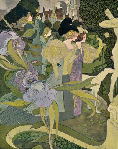Armide Bahçeleri, c1888-1898, 1898 by Georges Joseph van Sluijters