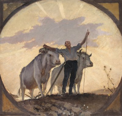 Dünyanın Güneşe İlahisi, 1892 by Georges Jules Bertrand
