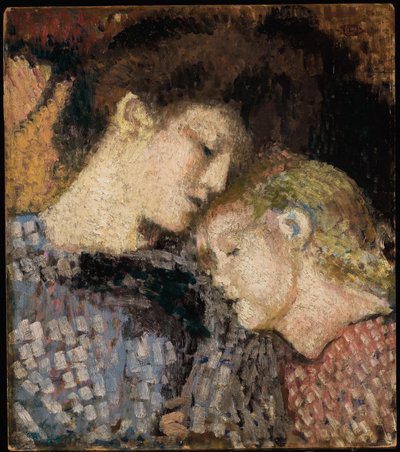 kadın ve çocuk by Georges Lemmen