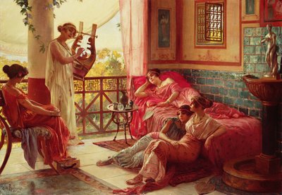lir çalan by Georges Marie Rochegrosse