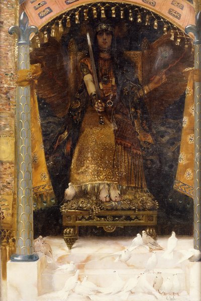 Savaş ve Barış, 1886 by Georges Marie Rochegrosse