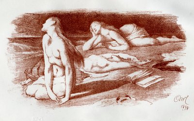 "Düşler", 1898. by Georges McCulloch