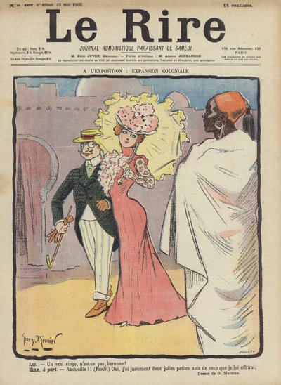 Le Rire için İllüstrasyon by Georges Meunier