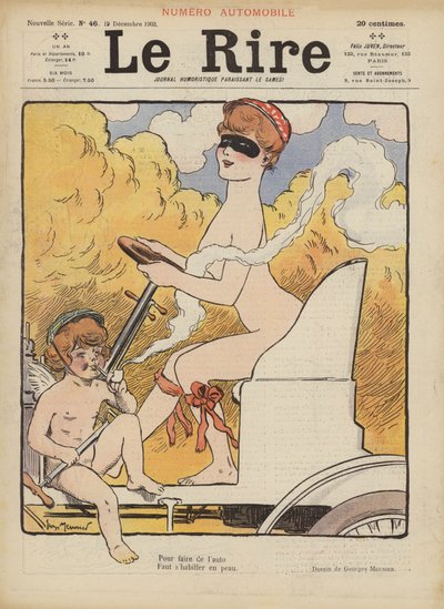 Le Rire için İllüstrasyon by Georges Meunier
