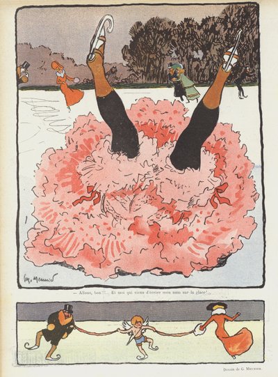 Le Rire için İllüstrasyon by Georges Meunier