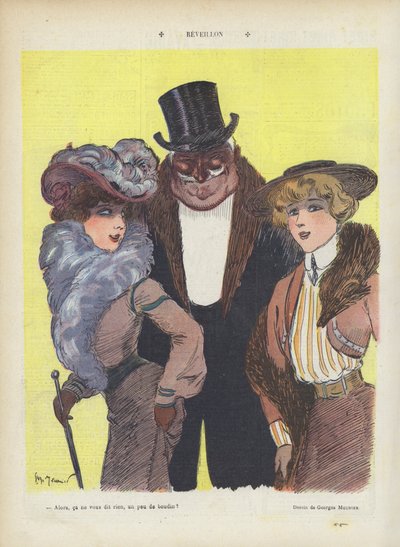 Le Rire için İllüstrasyon by Georges Meunier