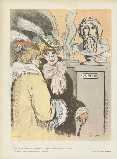 Le Rire için İllüstrasyon by Georges Meunier