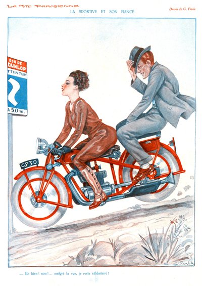 La Vie Parisienne'den İllüstrasyon by Georges Pavis