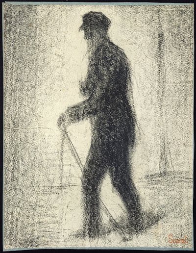 Yürüyüş, yaklaşık 1882 by Georges Pierre Seurat
