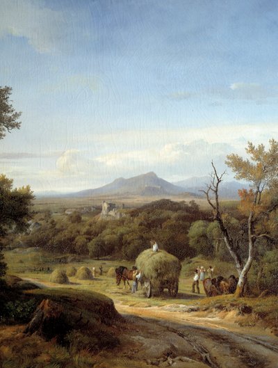 Ülke sahnesi. Sol detay. Georges Prieur