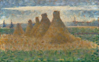 samanlıklar by Georges Seurat