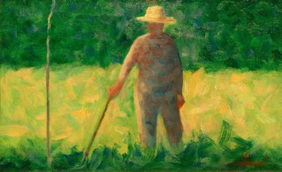 Bahçıvan (Der Gärtner) by Georges Seurat