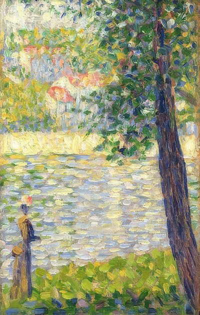 Sabah yürüyüşü. 1885 by Georges Seurat